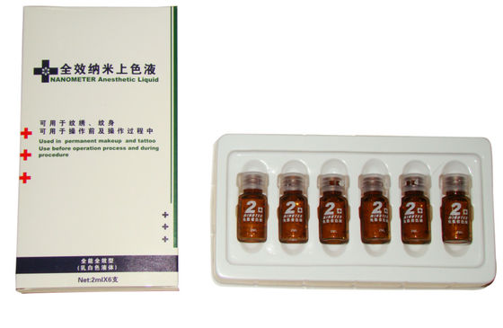 China Painless Permanent Tattoo Anesthetic Cream For Lip / Eyebrow Lidocaine 4% supplier