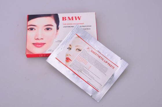 China HCL 0.4mg OEM Topical Painless Numbing Tattoo Cream Anesthetic Mask for Lip Bleaching supplier