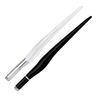 China Handmade Acrylic Cosmetic Eyebrow Manual Tattoo Pen for 7 - 17 Pin Blade supplier