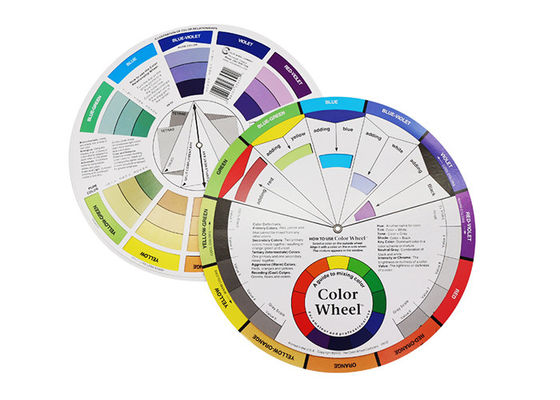China 12 Colors Pigment Color Wheel Chart Mixing Guide Supplies supplier