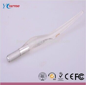 China Manual Tattoo Pen For 3D Eyebrow Embroidery Cosmetic Tattoo , Handmade Tattoo Pen supplier