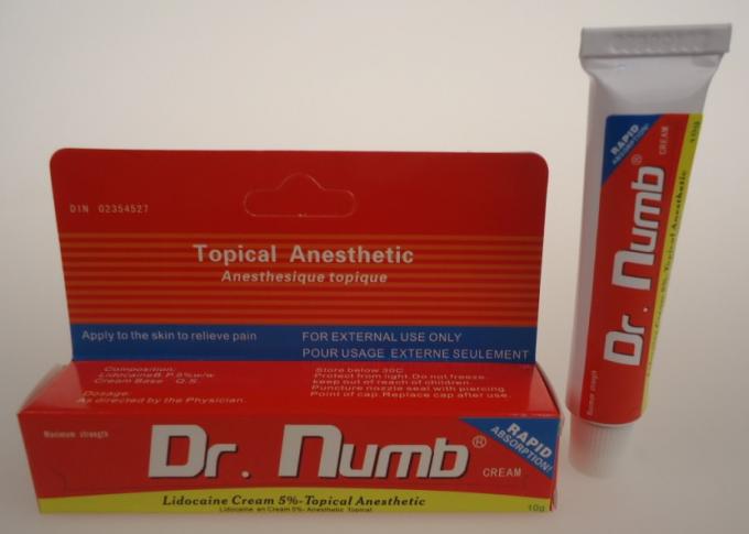 5% Lidocaine Dr. Numb Pain Relief Topical Pain Tattoo Anesthetic Cream 0