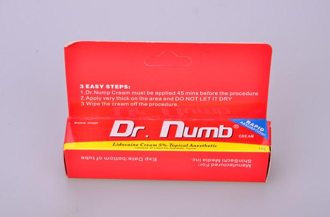 5% Lidocaine Dr. Numb Pain Relief Topical Pain Tattoo Anesthetic Cream 5