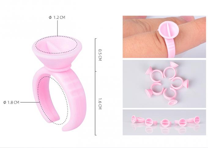 Semi Permanent Tattoo Equipment Supplies Pink Ink Ring Holder 1