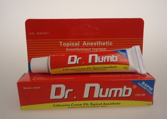 China 5% Lidocaine Dr. Numb Pain Relief Topical Pain Tattoo Anesthetic Cream supplier