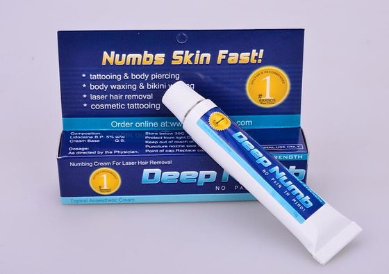 China 10g  Tattoo Numb Cream Topical Permanent Makeup Anesthetic Cream supplier