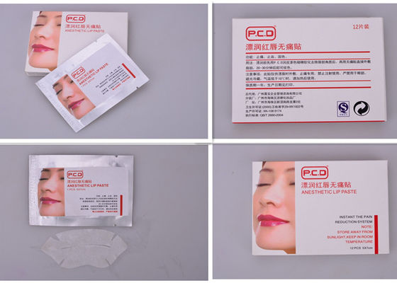 China PCD Instant Anesthetic Lip Paste For Lip Tattooing No Pain No Bleeding supplier