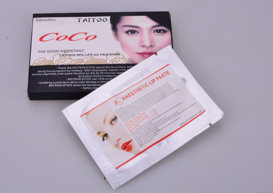 China Painless Patch Tattoo Anesthetic Cream for Permanent Makeup Tattoo Lip supplier