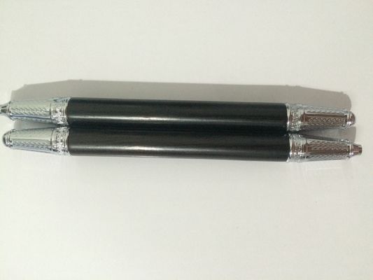 China 5D Eyebrow Microblading Manual Tattoo Pen with Wood Double Head  , Cosmetic Tattoo Pen supplier