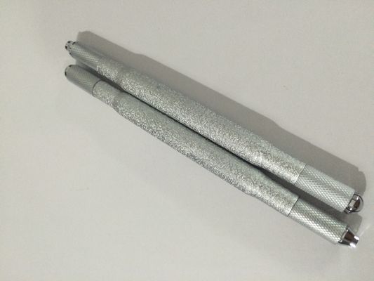 China Aluminum Double Head 5D Microblading Manual Tattoo Pen , Eyebrow Tattoo Pen supplier
