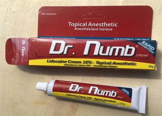 China 10% Lidocaine 30G Dr Numb Tattoo Anesthetic Cream Numbing Cream For Body Tattoo supplier