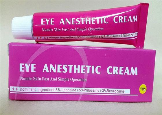 China Tattoo Numbing Cream , Eye Anesthetic Cream For Permanent Makeup Tattoo supplier