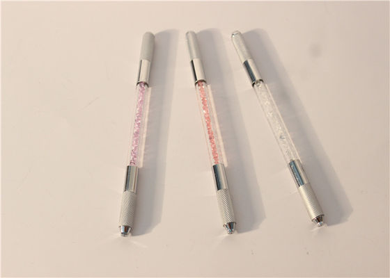 China Tattoo Manual Tattoo Pen 3d Eyebrow Tattoo Pen With Double Head supplier