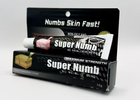 China White Color 10g Super Numb Tattoo Numbing Cream Laser Removal Cream supplier