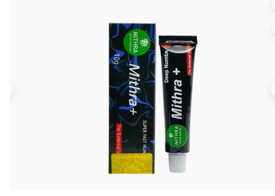 China Professional Mithra Tattoo Numbing Cream 10g Anesthetic Microblading Supply supplier