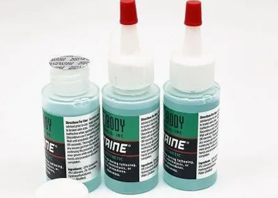 China Eyebrow Lip Eyeliner Tattoo Anesthetic Cream Procedure Sustaine Blue Numb Gel supplier