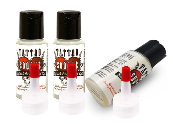 China Topical 35ML Pain Swelling During Tattooing Anesthetic Gel supplier