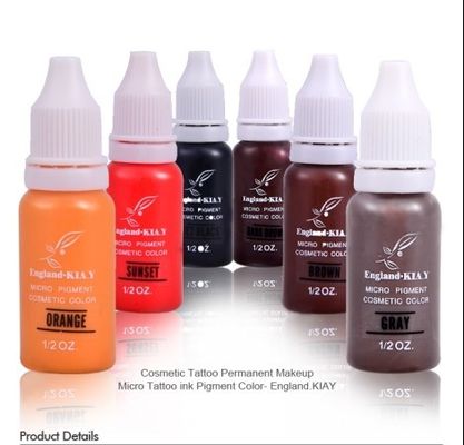 China Permanent Natural Micro Pigment England Kiay For Tattoo supplier