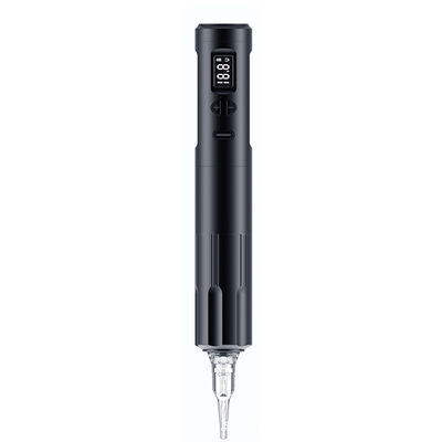 China Wireless Dermografo Electric Tattoo Machine Cordless Permanent Makeup Machine Aluminum 2 Battery Heads RCA Connector Model supplier