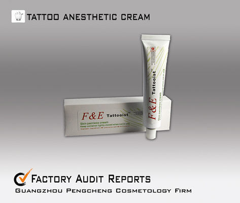 China 30G Tube Tattoo Numb Cream Local Anesthetic For Body Tattoo supplier