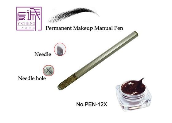 China 110mm Permanent Makeup Lock-in Device Manual Tattoo Pen for Eyebrow Tattooing supplier