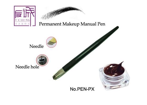 China 135MM Permanent Manual Tattoo Pen Eyebrow Makeup Lock Pin Device supplier