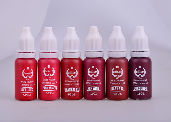 China Lip Color Skin Eternal Tattoo Micro Pigment Emulsion For Lip Tattooing supplier