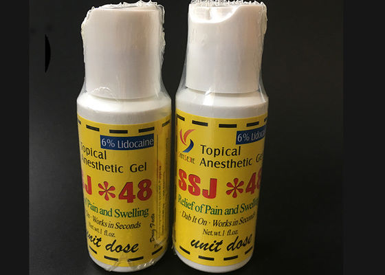 China Topical Numbing Tattoo Anaesthetic Gel for Pain Relief For Permanent Makeup Tattooing supplier