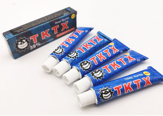 China Painless Bleading Tattoo Before Operation TKTX Tattoo Anesthetic Cream supplier