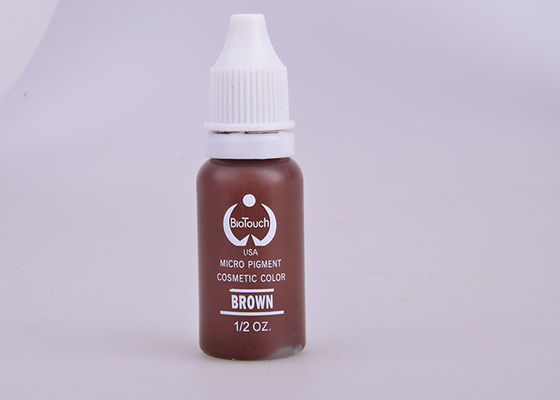 China Fadeless Brown Eyebrow Permanent Makeup Micro Pigment supplier