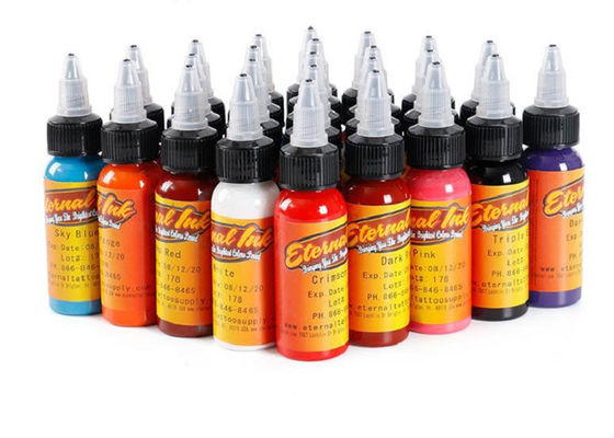 China 25 Colors 30ml/bottle Eternal Tattoo Ink Body Art Pigment supplier