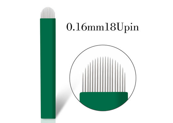 China Nano 0.16MM U Sharp Blade Eyebrow Microblading Needles supplier