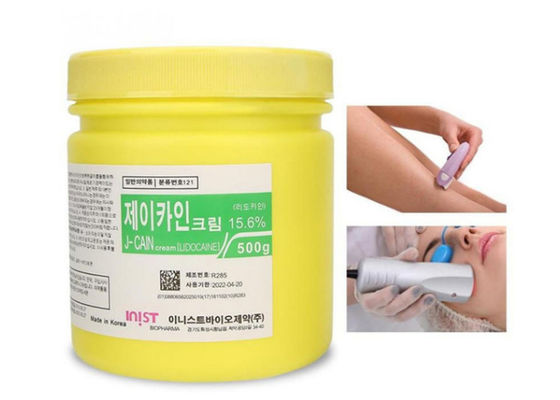 China Korea J-Cain 15.6% Permanent Makeup 500g Tattoo Numb Cream supplier