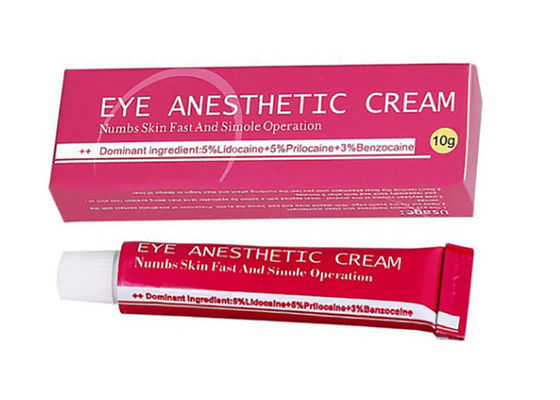 China 10G Tattooing Waxing Piercing Eye Anesthetic Numbing Cream supplier