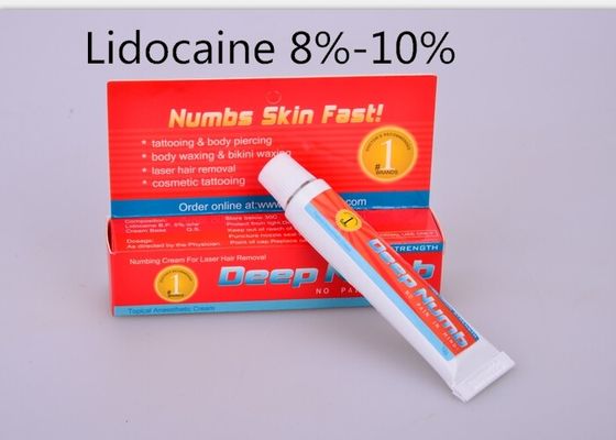 China Eyebrow Painless Body Waxing Tattoo Anesthetic Cream With Lidocaine And Prilocaine supplier
