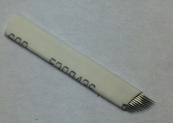 China Permanent Makeup Microblading Needles Manual Pen Tattoo Needle supplier