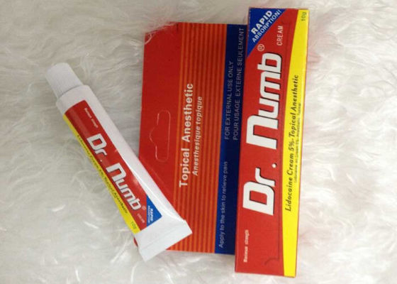 China Dr Numb Cream To Numb Skin For Tattoos , Topical Anesthetic For Tattoos supplier