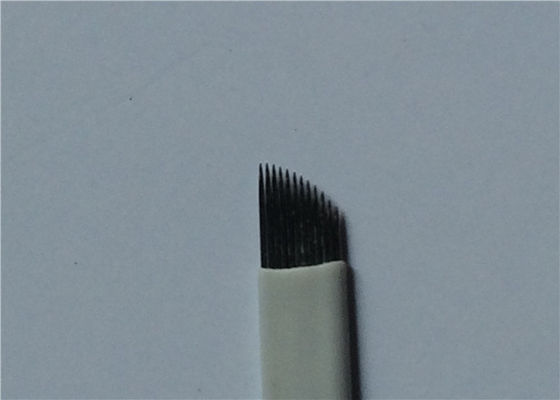 Eyebrow Embroidery Tattoo Microblading Needles , Permanent Makeup Tattoo Blade supplier