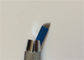 Blue 0.25 MM 17 Pins Permanent Makeup 3D Embroidery Needles For Tattoos supplier
