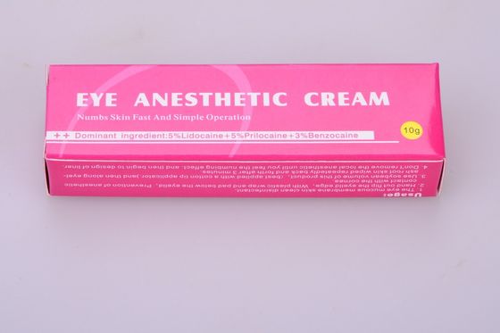 Eye Tattoo Anesthetic Cream For Tattooing Eyebrow / Eyeliner supplier