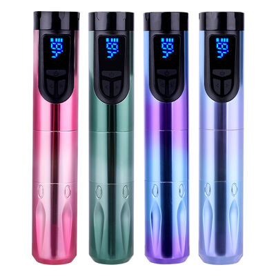 14500mAh Reserve Battery Power Wireless Tattoo Machine with LCD Display and Replaceable Battery Aircraft Aluminum Design supplier
