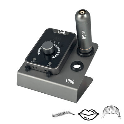 Electric Gun Type SMP Scalp Micropigmentation Device with Permanent Makeup and Swiss Motor Tattoo Machine in Black Blue supplier