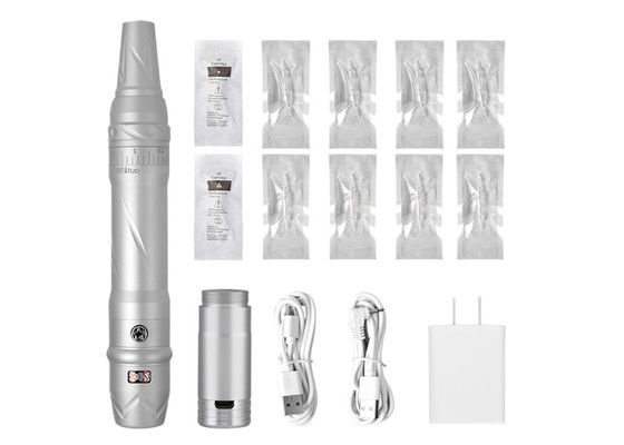 Wireless PMU Machine Tattoo Pen , Electric Microblading Makeup Tattoo Machine supplier