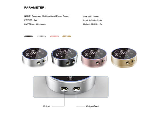 Effortlessly Control  Tattoo Machine with Tattoo Power Supply Featuring Dot Box Function and Smart Touchscreen supplier