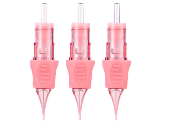 Pink Professional Permanent Makeup Cartridge Needles supplier