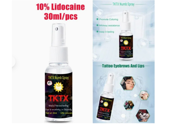 New Tktx Anesthetic Foam Numbing Spray Tattoo Supply for Painless supplier