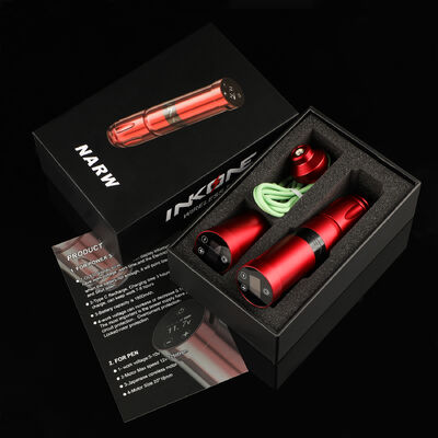 INKONE NARW Brand Digital LCD Touch Screen Display 1800mAh Battery Tattoo Pen Micropigmentation Machine Wireless Tattoo Machine supplier