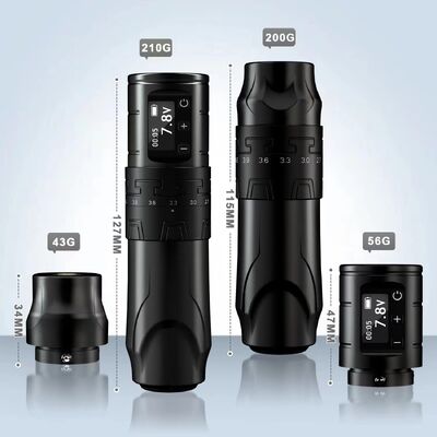 INKONE Brand Stroke 2.4-4.2mm Coreless Motor Tattoo Machine Wireless Tattoo Pen supplier