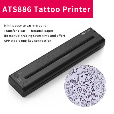 12000mAh Mini Tattoo Stencil Printer Thermal Copier Machine Wireless Transfer Printer Tattoo Printer Machine supplier