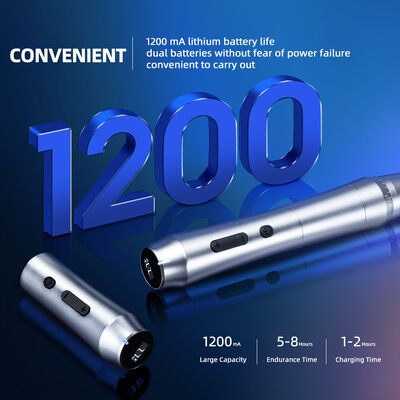 Cordless Electric Tattoo Pen Wireless Permanent Makeup Machine with Double Battery Eyebrow Tattoo Gun supplier